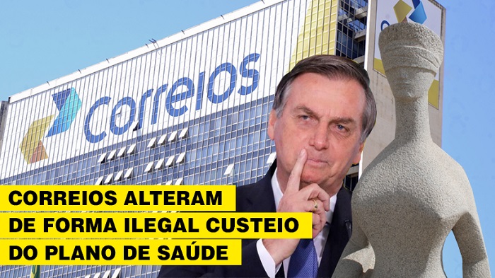 GOVERNO BOLSONARO E CORREIOS AGEM COM MALDADE E EMPURRAM CUSTOS DO PLANO DE SAÚDE AOS TRABALHADORES