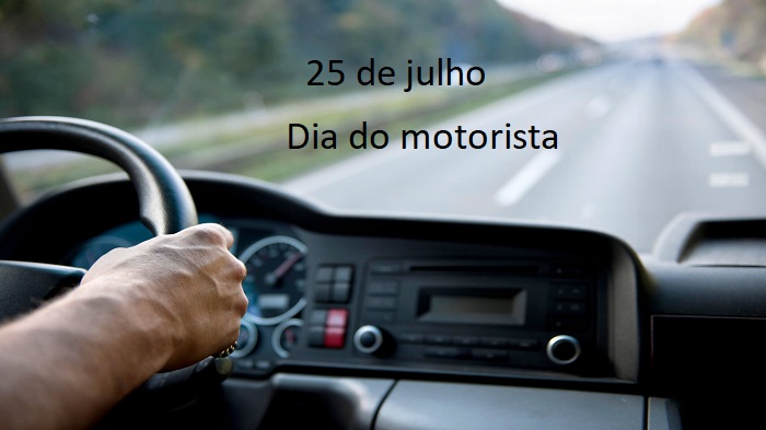 DIA DO MOTORISTA – 25 DE JULHO