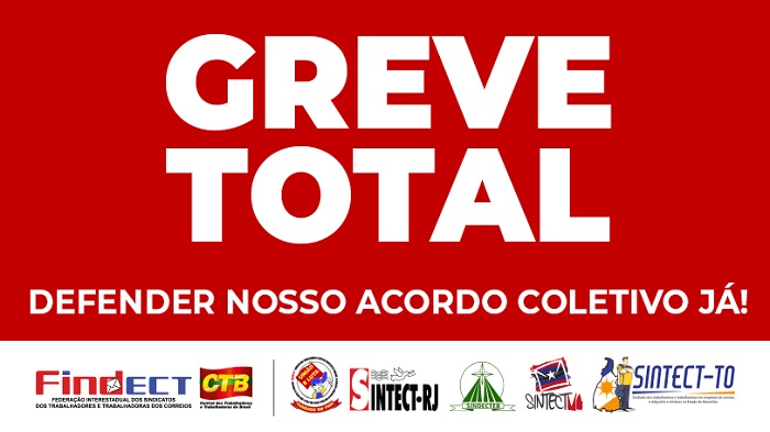 AGORA É GREVE TOTAL!!!
