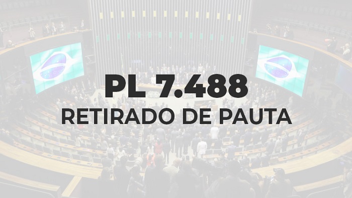 REQUERIMENTO DE AUDIÊNCIA PÚBLICA É APROVADO E PL 7.488 É RETIRADO DE PAUTA