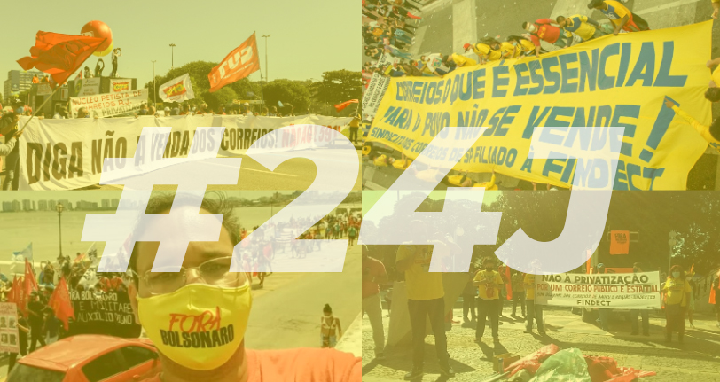 MOBILIZAÇÃO EM TODO O PAÍS LEVA TRABALHADORES ÀS RUAS PARA DEFENDER OS CORREIOS, EXIGIR VACINA, AUXÍLIO EMERGENCIAL, EMPREGO E IMPEACHMENT DO BOLSONARO