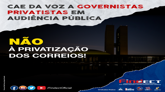 COMISSÃO DO SENADO DÁ VOZ A GOVERNISTAS PRIVATISTAS EM AUDIÊNCIA PÚBLICA