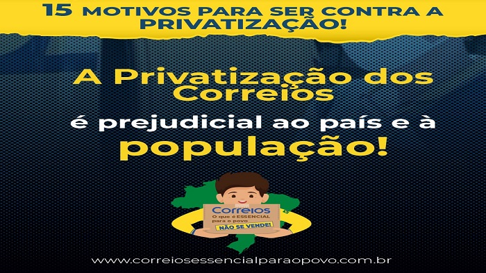 15 MOTIVOS PARA SER CONTRA A VENDA DA MAIOR E MAIS ESSENCIAL ESTATAL BRASILEIRA