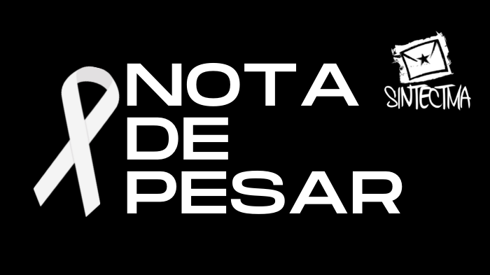 NOTA DE PESAR