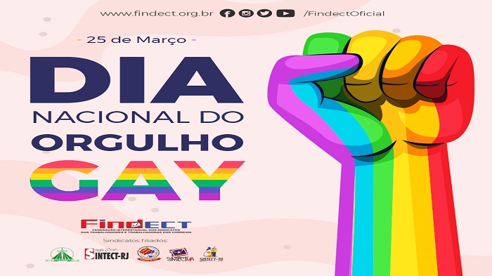 25 DE MARÇO – DIA NACIONAL DO ORGULHO GAY