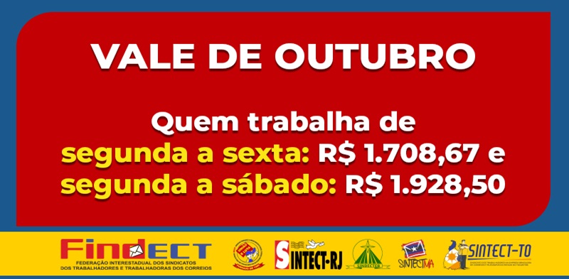 FINDECT INFORMA: PAGAMENTO DO VALE ALIMENTAÇÃO/REFEIÇÃO COM REAJUSTE DE 4,11% E VALORES RETROATIVOS