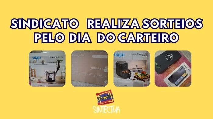 SINDICATO PROMOVE SORTEIO DE PRÊMIOS AOS CARTEIROS EM…