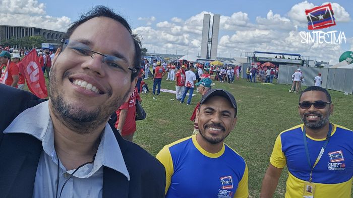 SINTECT-MA PARTICIPA DA MARCHA DOS TRABALHADORES EM BRASÍLIA