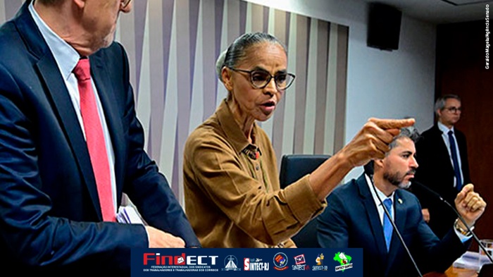 MACHISMO NÃO PASSARÁ: FINDECT SE LEVANTA EM DEFESA DA MINISTRA MARINA SILVA E DE TODAS AS MULHERES