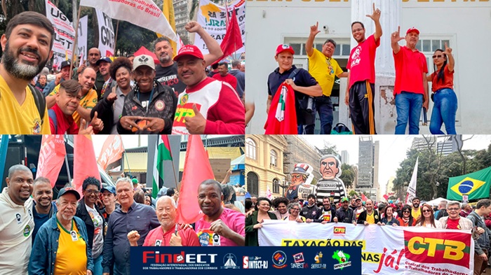 FINDECT E SINDICATOS DEFENDEM DEMOCRACIA, SOBERANIA E OS…