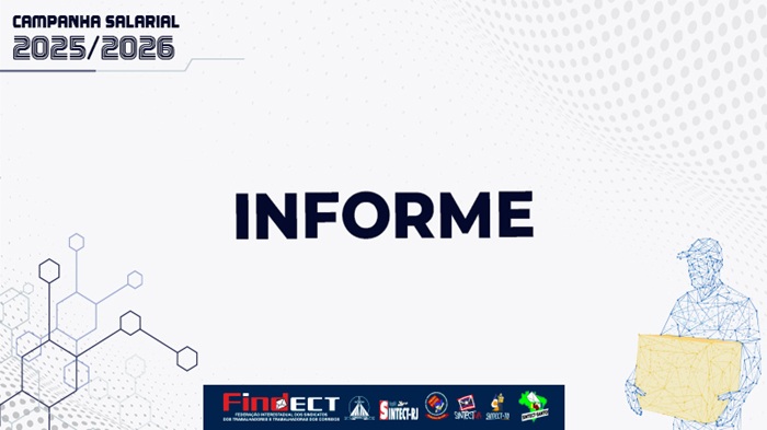 INFORME DA FINDECT SOBRE A CAMPANHA SALARIAL 2025/26
