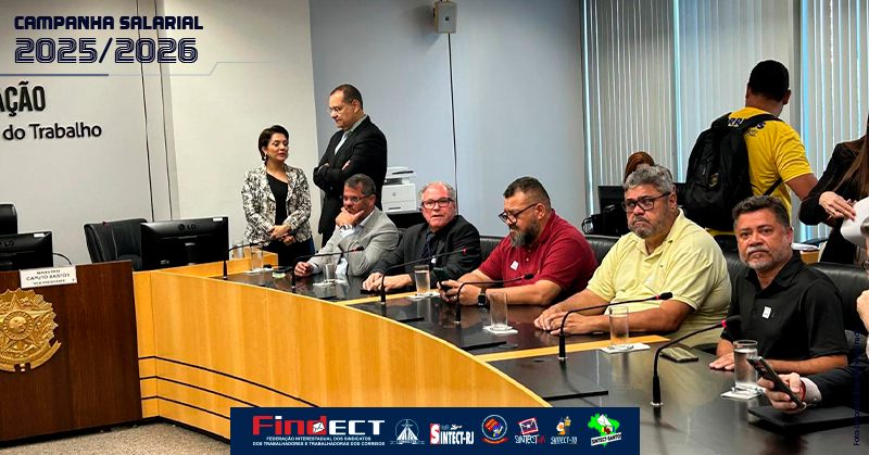 AUDIÊNCIA DE CONCILIAÇÃO NO TST É ENCERRADA, PROPOSTA DOS CORREIOS FRUSTRA E CATEGORIA MANTÉM INDICATIVO DE GREVE PARA O DIA 16/12