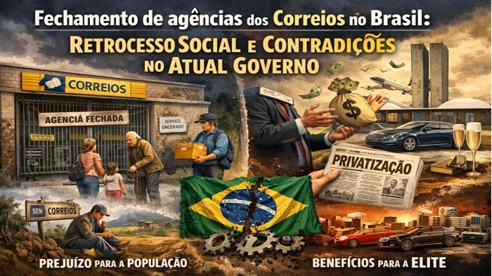 FECHAMENTO DE AGÊNCIAS DOS CORREIOS NO BRASIL: RETROCESSO SOCIAL E CONTRADIÇÕES NO ATUAL GOVERNO