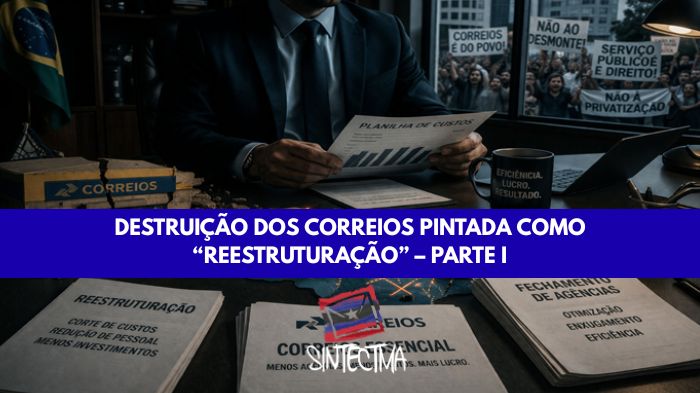 DESTRUIÇÃO DOS CORREIOS PINTADA COMO “REESTRUTURAÇÃO” – PARTE I