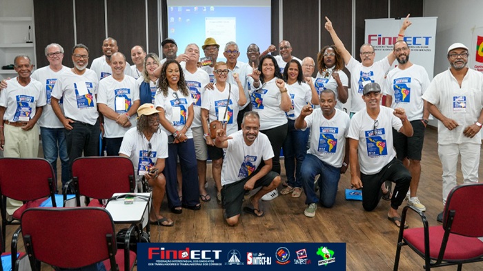 2º DIA DO XV CONGRESSO DA FINDECT FORTALECE DEBATES E AMPLIA ORGANIZAÇÃO DA CATEGORIA PARA A CAMPANHA SALARIAL 2026/2027