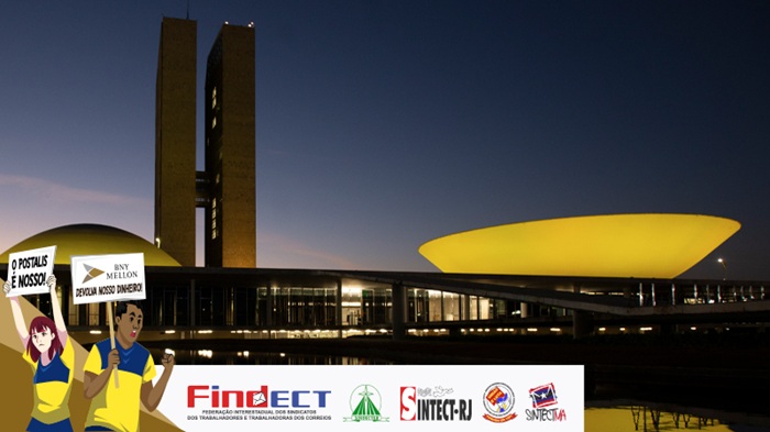 FINDECT PARTICIPA DE AUDIÊNCIA NA CÂMARA SOBRE PREJUÍZOS BILIONÁRIOS NO POSTALIS E RESPONSABILIZAÇÃO DO BNY MELLON